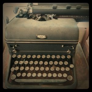 Vintage Royal typewriter